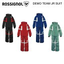 24-25 ROSSIGNOL ロシニョール DEMO TEAM JR SUIT スキーウェア ジュニア キッズ ユニセックス 男女兼用 上下セット スノーボー...