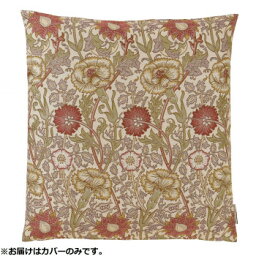 川島織物セルコン Morris Design Studio ピンクアンドローズ 座布団カバー 55×59cm LL1718 P ピンク