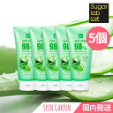 ★Sugar lab公式 5個セット アロエベラ98 モイスチャージェル 300ml / 国内発送 シュガーラボ Aloe Vera 98 Moisture Gel 3set アロエベラジェル アロエスージングジェル 保湿 アロエ 韓国コスメ