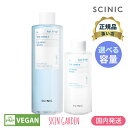 SCINIC 国内発送 選べる300ml/500ml VEGAN サイニック ザ シンプル カーミング トナー ヴィーガン THE SIMPLE CALMING TONER 化粧水 潤い 肌のキメ 弱酸性 肌の落ち着かせ スキンケア 韓国コスメ