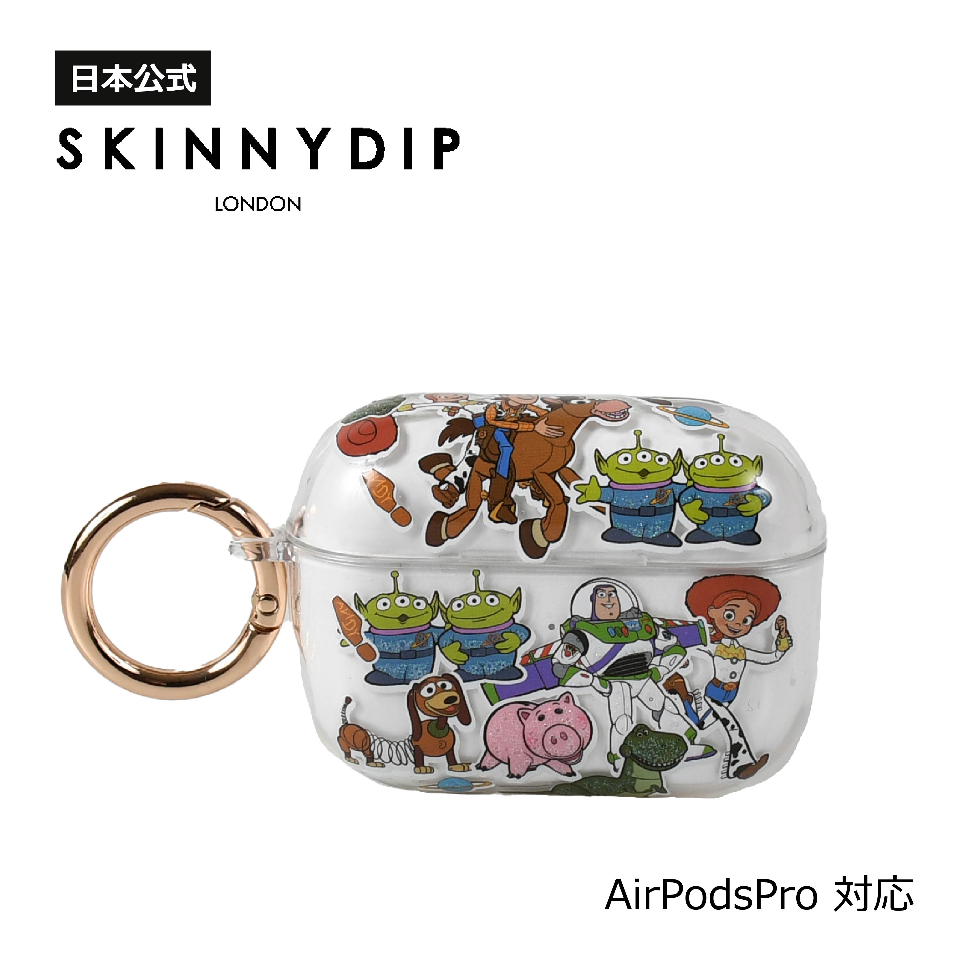 SKINNYDIP AirPodsPro 用 ケース Disney トイストーリー ジェシー ウッディ AirPodsPro エアポッズケース ディズニーコラボレーション 落下防止