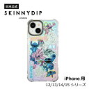 SKINNYDIP iPhone用 ケース KAWAII スティッチ iPhone15 iPhone12 iPhone13 iPhone14 耐衝撃性