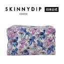 楽天SKINNYDIP　楽天市場店【公式】SKINNYDIP ポーチ KAWAII　スティッチ ペンケース 小物入れ グリッター ラメ