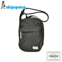 ポーター ビート ショルダーバッグ 727-09045 ブラック 吉田カバン PORTER BEAT ショルダーポーチ 縦型 斜め掛け 帆布