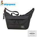 ポーター ムース ショルダーバッグ(S) 751-29875 ブラック 吉田カバン PORTER MOUSSE ショルダー 舟形 斜め掛け