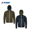 K-WAY ケーウェイ JACQUES THERMO PLUS DOUBLE Brown O-Blue D (C29) K001K40