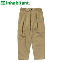 inhabitant Cnr^g Shepherds Tino Pants (PH3600 BEIGE) FISM23PA11