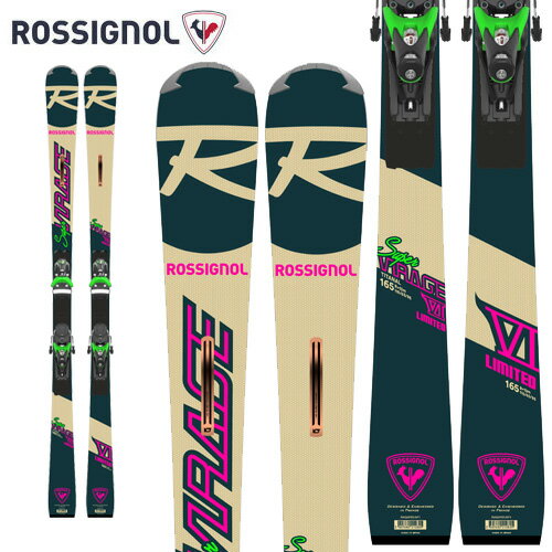 スキー板 ロシニョール 21-22 ROSSIGNOL スーパーヴィラージュ SUPER VIRAGE VI LTD R22 + SPX12 (金具付) [旧モデルスキー]