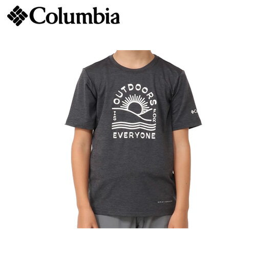 キッズ ジュニア Tシャツ コロンビア columbia マウントエコーショートスリーブ Mount Echo S/S (013) AB6637[pt_up]