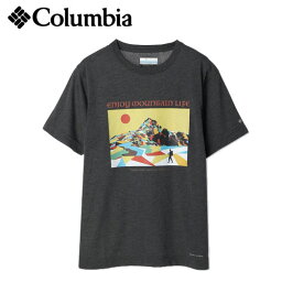 キッズ ジュニア Tシャツ コロンビア columbia エンジョイマウンテンライフ Enjoy Mountain Life S/S (030) PY4895[pt_up]