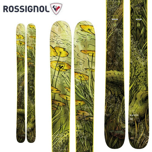 [旧モデル スキー板] ロシニョール ROSSIGNOL ブラックオプス118 BLACKOPS 118 (スキーのみ) 23-24モデル