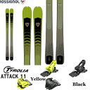 スキー板 ロシニョール ROSSIGNOL 23-24 ESCAPER 80 金具付き2点セット( TYROLIA ATTACK 11 GW)