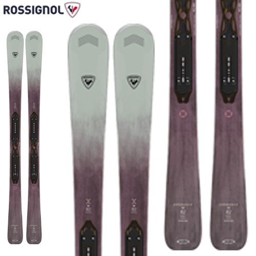 ROSSIGNOL ロシニョール エクスペリエンス EXPERIENCE W 82 BASALT + XPRESS W 11 GW BLACK SPARKLE (金具付) スキー板 23-24