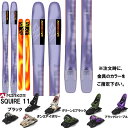 サロモン SALOMON 23-24 ワンオーシックス QST 106 One-O-Six 板と金具2点セット( MARKER SQUIRE 11 セット)