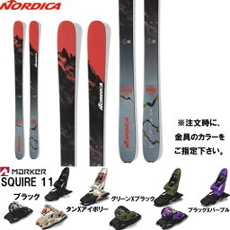 ノルディカ NORDICA 23-24 ENFORCER UNLIMITED 94 板と金具2点セット( MARKER SQUIRE 11 セット)