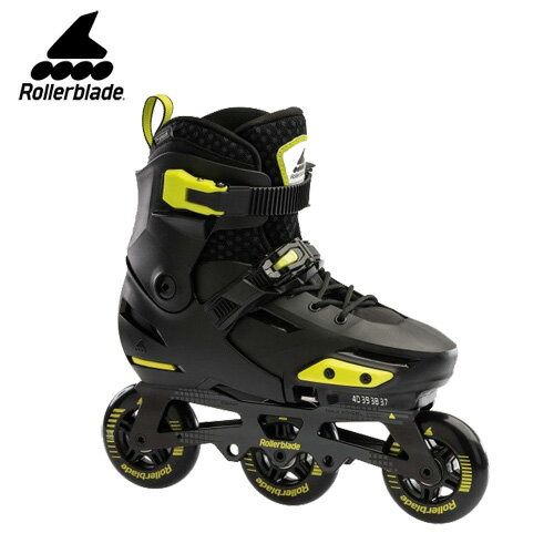 ローラーブレード ROLLERBLADE アペックス APEX 3WD (ブラック/ライム) キッズ