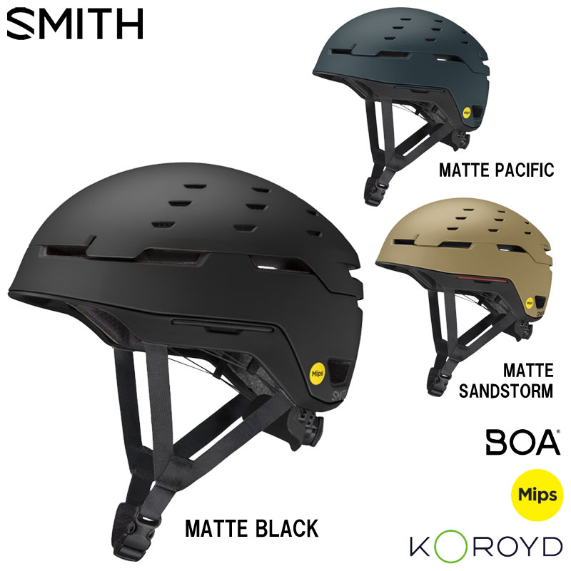 ヘルメット スミス SMITH SUMMIT MIPS (US FIT)：010274563 23-24