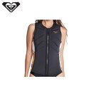 ロキシー ROXY フロータブルベスト 1.0 WATER FLOATABLE VEST レディース (BLK) 1mm RWT221913[WS] 夏 海