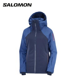 サロモン SALOMON レディース スキージャケット ブリリアント BRILLIANT (NIGHT SKY/NAVY PEONY/FIERY RED) LC1825200