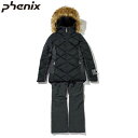 tFjbNX phenix fB[X ㉺Zbg Xm[ XvC XL[X[c SNOW SPRAY SKI SUITS (ubN) ESW222P56 [pt_up]