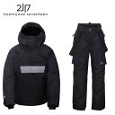 2117 twentyone seventeen Xm[EFA WjA WPbg pc LILLHEM JacketPANTS (Black/Black) 7512930