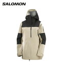 T SALOMON fB[X XL[WPbg STANCE 3L JKT W (R-CASHEW/D-BLACK) LC1821700