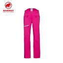 マムート MAMMUT レディース パンツ ストーニー Stoney HS Pants Women ショート丈 (pink) 1020-13080