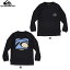 QUIKSILVER クイックシルバー ARTS IN PALM LS YOUTH ロングスリーブ ユースキッズ ジュニア キッズ ラッシュガード 長袖 マリンスポーツ アウトドア (BLK)：KLY231033 夏 海[pt_up]