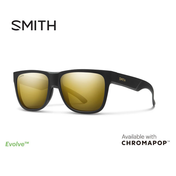 スミス SMITH サングラス Lowdown2 (Matte Black Gold) CP-Polar Black Gold Mirror 偏光：020439314 [24ss]