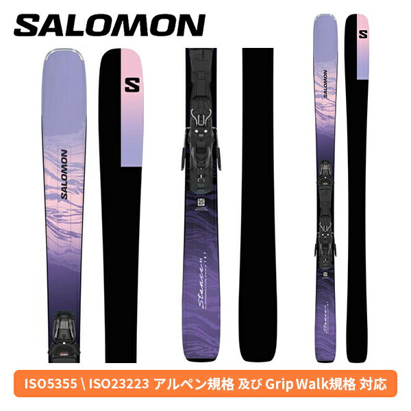 サロモン SALOMON スタンス STANCE W 84+M10 GW (金具付き) オールマウンテン レディース L47910000 [..