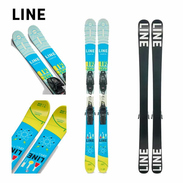 [旧モデル スキー] ライン LINE WALLISCH SHORTY + FDT 7.0 (金具付) ジュニア：A230602801149P 23-24モデル 1
