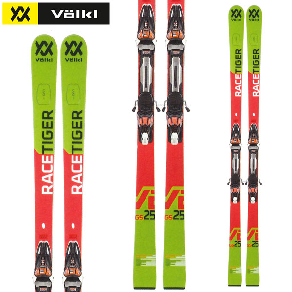 [エントリーでポイント20倍！10/30〜11/1] VOLKL フォルクル 18-19 スキー Ski 2019 レースタイガー RACETIGER GS WC D MASTERS (rMOTION2 12 GW 付き) レーシング GS マスターズ (-)：
