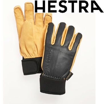 ヘストラ HESTRA 2019モデル OMNI GTX FULL TEATHER オムニ ジーティーエックス フルレザー スキーグローブ col:350700 Grey/Natural Brown (-):31910