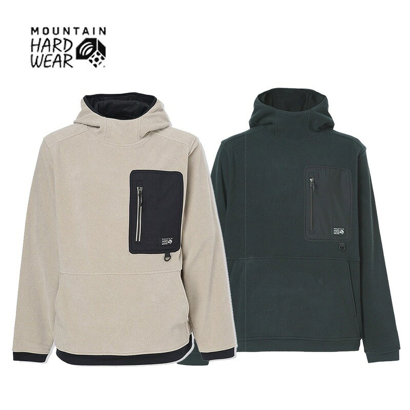 マウンテンハードウェア MOUNTAIN HARD WEAR ファーストトラックスフリースプルオーバーフ—ディー メンズ OM0375 [25FW] [ポイント5倍]