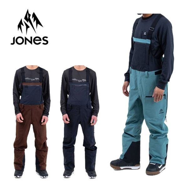 ジョーンズ JONES メンズ シュラルピニスト ストレッチ リサイクルド 3レイヤー ビブズ Shralpinist St..