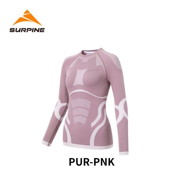 �����ѥ��� SURPINE ��ǥ����� �١����쥤�䡼 WICKWOOL POW MERINO WOOL BASELAYER TOP W BLWTDW050