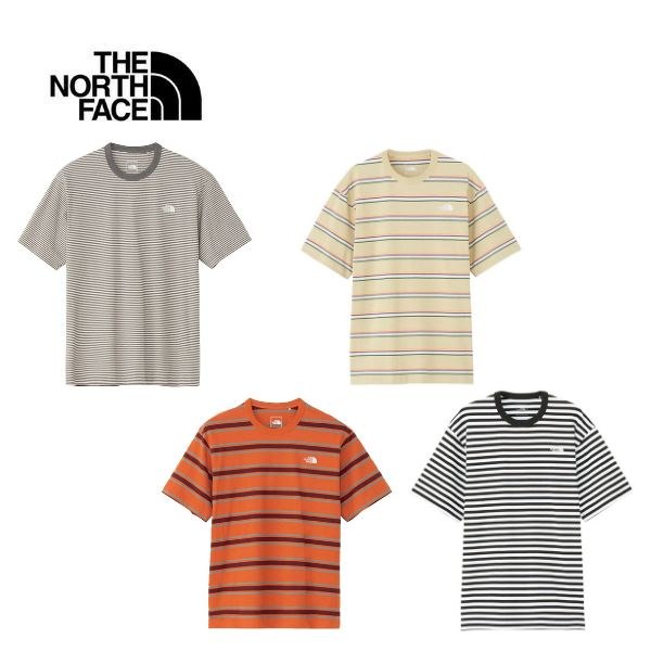 ザ・ノース・フェイス THE NORTH FACE メンズ マルチボーダー Tシャツ S/S Multi Border Tee NT32455 