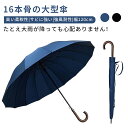【マラソン最大2000円OFFクーポン!】傘 雨傘 レディース メンズ 長傘 16本骨 高い柔軟性 サビに強い 強風耐性 幅120cm 380T 超防水 グラス...