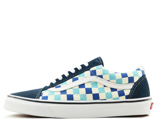 VANS OLD SKOOL VN0A38G1QCMヴァンズ　オールドスクール "チェッカーボード" ブルートパーズ (CHECKERBOARD) BLUE TOPAZのサムネイル
