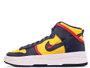 NIKE WMNS DUNK HIGH UP DH3718-701iCL EBY _N nC AbvVARSITY MAIZE/MIDNIGHT NAVY