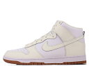 NIKE WMNS DUNK HIGH DD1869-109iCL EBY _N nC zCg/ZCKuE WHITE/SAIL-GUM MED BROWN