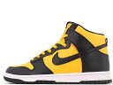 NIKE DUNK HI RETRO DD1399-700iCL _N nC g jo[VeBS[h/ubN-zCgUNIVERSITY GOLD/BLACK-WHITE