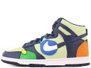 NIKE WMNS DUNK HIGH LX DQ7575-300iCL EEBY _N nC LXPISTACHIO/MIDNIGHT NAVY