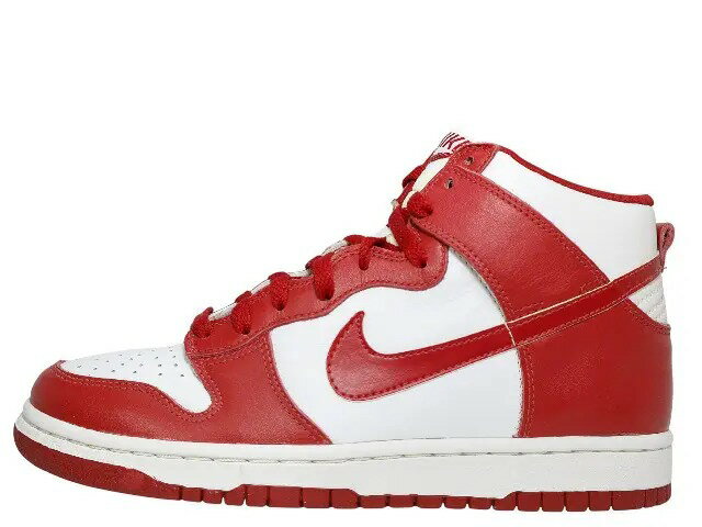 樂天商城 - 【1999年製】NIKE DUNK HIGH LE 630335-161ナイキ ダンク ハイ WHITE/VARSITY RED