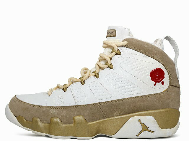 【2010年製】NIKE AIR JORDAN 9 RETRO PREMIO　"BIN23" WHITE/METALLIC GOLDナイキ エア ジョーダン 9 ..