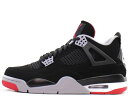 NIKE AIR JORDAN 4 RETRO 308497-060iCL GAW[_ 4 g ubN/t@Cbh-ZgO[BLACK/FIRE RED-CEMENT GREY