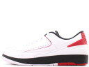 【2016年製/27.5cm】NIKE AIR JORDAN 2 RETRO LOW 832819-101ナイキ エアジョーダン2　レトロ　ロー オリジナルWHITE/VARSITY RED-BLACK