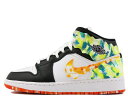 NIKE AIR JORDAN 1 MID SE (GS) DJ6563-038iCL GA W[_ 1 ~bh V[YiGfBV K[YO[hXN[ ubN/zCg-`[IWBLACK/WHITE-TEAM ORANGE