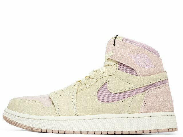 NIKE WMNS AIR JORDAN 1 ZOOM AIR CMFT MUSLIN/PLUM CHALK DV1305-100ナイキ ウィメンズ エア ジョーダン 1 ズーム エア コンフォート モスリン/プラムチョーク