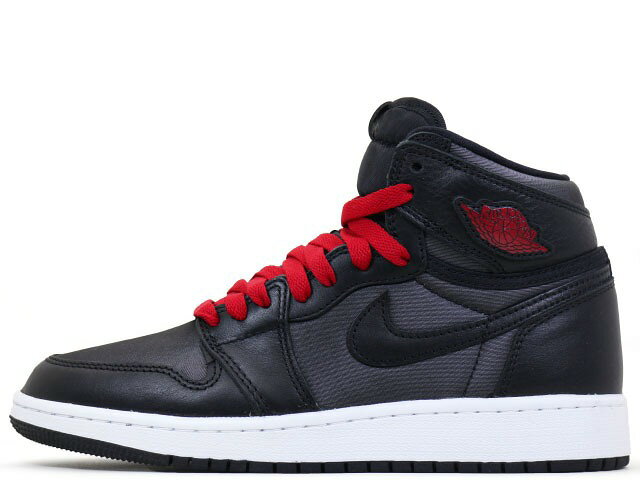 樂天商城 - 【スモールサイズ スニーカー】NIKE AIR JORDAN 1 RETRO HIGH OG GS 575441-060ナイキ エア ジョーダン 1 レトロ ハイ オリジナル グレードスクール ブラック/ジムレッド-ホワイトBLACK/GYM RED-BLACK-WHITE